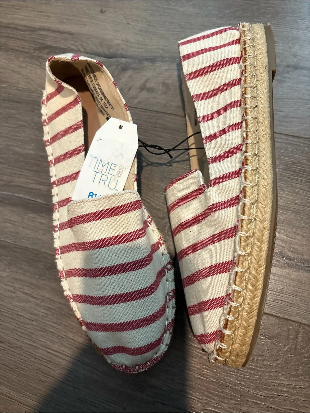 Womens Time And Tru Slip On Shoes Size 8.5